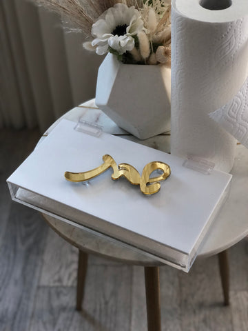 Shabbos pre cut paper towel box