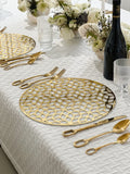 Lucite & Laser Cut Chargers 4pk