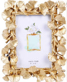 Gold floral frame