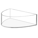 Lucite Oval Dish 2-Piece
