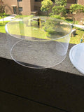 Modern acrylic cake dome