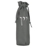 Leatherette Drawstring Pouch for Wine