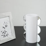 Mirror Accented Vase
