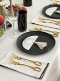 Lucite Simanim Place Cards with Leatherette Tassel - set of 8