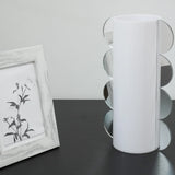 Mirror Accented Vase